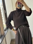 画像1: ●めちゃくちゃ伸びーーる着心地満点の素材◎期間限定●ご予約10倍ポイント●PRIORITY【6/19 LIVEアイテム】タートルリブニットPO（予約/10月） (1)