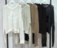 画像3: ●あの！大人気アイレットシリーズがゆるっとニットになって再登場◎期間限定●ご予約10倍ポイント●PRIORITY【6/19 LIVEアイテム】刺繍メッシュPO（予約/10月） (3)