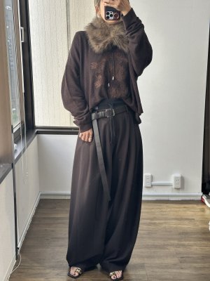 画像12: ●今回展で一番推したい！イチオシボトムはこれ！キレイ目にもカジュアルにも使えるキレイ目カーヴィ出ました◎34サイズも出来ました●ご予約10倍ポイント●PRIORITY【6/19 LIVEアイテム】2タックカーヴィパンツ（予約/9月）