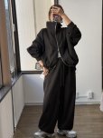 画像2: ●大人のカジュアルセットアップシリーズ●ご予約10倍ポイント●PRIORITY【6/19 LIVEアイテム】ウールブレンドパンツ（予約/10月） (2)