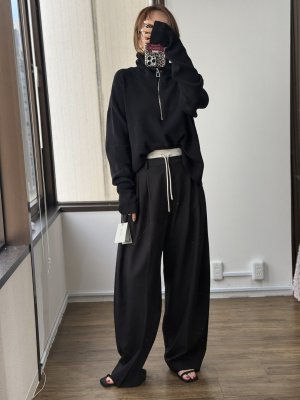画像3: ●大人っぽくてこなれ感満点！⚫︎期間限定●ご予約10倍ポイント●PRIORITY【6/19 LIVEアイテム】ジップアップニットPO（予約/10月）