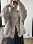 画像1: ●これ、めちゃくちゃ可愛かったです●大人のカジュアルセットアップシリーズ●ご予約10倍ポイント●PRIORITY【6/19 LIVEアイテム】ウールブレンドブルゾン（予約/10月） (1)