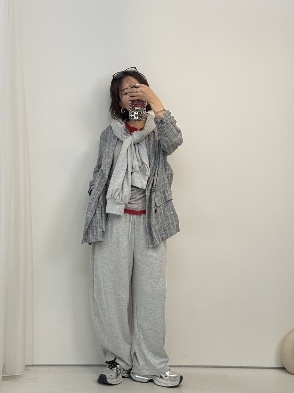 画像12: ●アレンジ自在のウエストスリーブ【6/25 LIVEアイテム】スリーブデザインスエットパンツ (12)