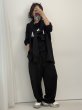 画像3: ●アレンジ自在のウエストスリーブ【6/25 LIVEアイテム】スリーブデザインスエットパンツ (3)