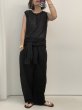画像9: ●アレンジ自在のウエストスリーブ【6/25 LIVEアイテム】スリーブデザインスエットパンツ (9)