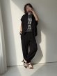 画像4: ●13日の朝10時まで延長できました！●おすすめ！ウエスト130cm超え！●あの！LYLA Tの生地で出来たセットアップシリーズ●期間限定●ご予約5倍ポイント● 【7/1 LIVEアイテム】伸び伸びLYLAジョグパン（LYLA Tの生地でできたセットアップシリーズ/セットアップ可能）（予約/8月） (4)
