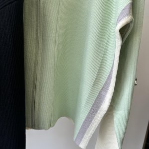 画像2: ●メーカー潜入セールLIVE【7/3 LIVEアイテム】マルチカラー配色ジップニットカーデ（メーカー確認後確保）