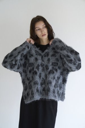 画像13: ●あの！大人気レオパカーデが新しくなって再登場！！期間限定/ご予約10倍ポイント●【7/11 LIVEアイテム】前後2WAY肉厚シャギーレオパカーデ（予約/10-11）