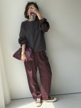 画像3: ●期間限定/ご予約10倍ポイント●【7/11 LIVEアイテム】お袖切替パフスリーブスエット（予約/9-10） (3)