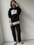 画像7: ●激推しデニムシリーズに裏起毛が登場！●期間限定/ご予約10倍ポイント●【7/11 LIVEアイテム】裏起毛テーパードスリットスキニー（予約/10-11） (7)