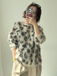 画像6: ●あの！大人気レオパカーデが新しくなって再登場！！期間限定/ご予約10倍ポイント●【7/11 LIVEアイテム】前後2WAY肉厚シャギーレオパカーデ（予約/10-11） (6)
