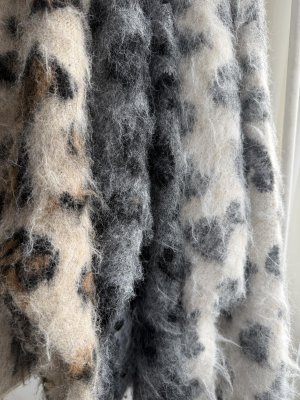 画像12: ●あの！大人気レオパカーデが新しくなって再登場！！期間限定/ご予約10倍ポイント●【7/11 LIVEアイテム】前後2WAY肉厚シャギーレオパカーデ（予約/10-11）