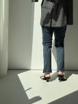 画像2: ●激推しデニムシリーズに裏起毛が登場！●期間限定/ご予約10倍ポイント●【7/11 LIVEアイテム】裏起毛テーパードスリットスキニー（予約/10-11） (2)