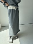 画像6: ●期間限定/ご予約10倍ポイント●【7/11 LIVEアイテム】ラインデザイン裏起毛ストレッチスカート（予約/10-11） (6)
