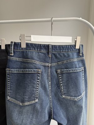 画像11: ●激推しデニムシリーズに裏起毛が登場！●期間限定/ご予約10倍ポイント●【7/11 LIVEアイテム】裏起毛テーパードスリットスキニー（予約/10-11）