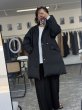 画像7:  期間限定/ご予約10倍ポイント   【7/17 LIVE●CYAN TOKYO】チェスターハーフダウンコート（予約/10-11月） (7)