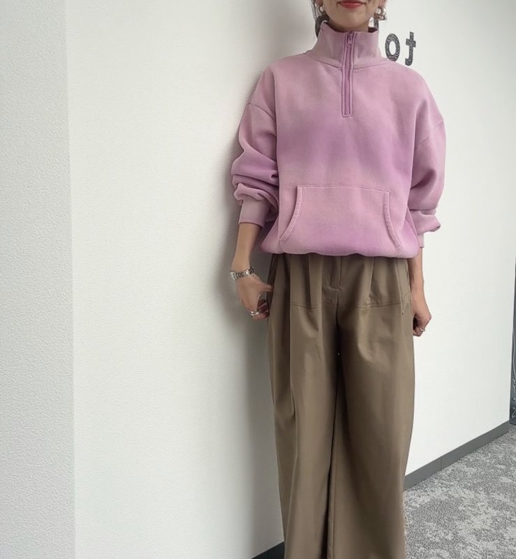 画像2:  期間限定/ご予約10倍ポイント   【7/17 LIVE●CYAN TOKYO】ハンドスプレーZIPスウェット（予約/10-11月） (2)