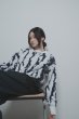 画像2:  期間限定/ご予約10倍ポイント   【7/17 LIVE●CYAN TOKYO】ジオメトジャガードニット（予約/10-11月） (2)