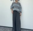 画像4:  期間限定/ご予約10倍ポイント   【7/17 LIVE●CYAN TOKYO】ロールフィニッシュシャギーボーダー（予約/10-11月） (4)