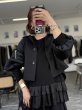 画像4:  期間限定/ご予約10倍ポイント   【7/17 LIVE●CYAN TOKYO】ミリタリースリーブショートブルゾン（予約/10-11月） (4)