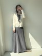 画像3:  期間限定掲載    ●夏から秋まで着られる冷感とろみシリーズ●  【7/20LIVEアイテム】接触冷感とろみスカート（メーカー確認後取り寄せ/7月末-8月上） (3)