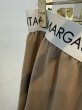 画像12:  期間限定/ご予約10倍ポイント   【7/23 LIVE●MargauxVintage】ロゴウエストタックパンツ（予約/9-10月） (12)