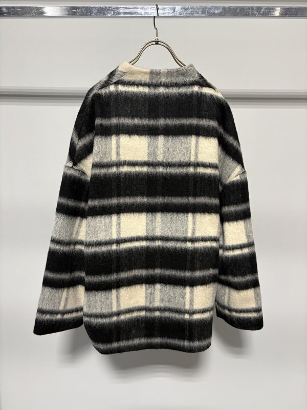 画像8:  期間限定/ご予約10倍ポイント   【7/23 LIVE●MargauxVintage】シャギージップコート（予約/10-11月） (8)