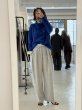画像7:  期間限定/ご予約10倍ポイント   【7/23 LIVE●MargauxVintage】ロゴウエストタックパンツ（予約/9-10月） (7)