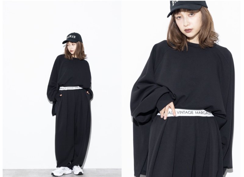 画像11:  期間限定/ご予約10倍ポイント   【7/23 LIVE●MargauxVintage】サイドスリットPO（予約/9-10月）※ロゴスウエストシリーズとセットアップ可能 (11)