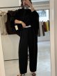 画像8:  期間限定/ご予約10倍ポイント   【7/23 LIVE●MargauxVintage】ロゴウエストタックパンツ（予約/9-10月） (8)