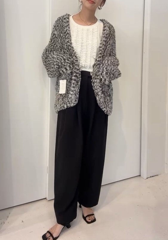 画像2:  期間限定/ご予約10倍ポイント   【7/23 LIVE●MargauxVintage】フリルトップス（予約/9-10月） (2)