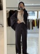 画像2:  期間限定/ご予約10倍ポイント   【7/23 LIVE●MargauxVintage】ダンボールニットベイカーパンツ（予約/9-10月） (2)