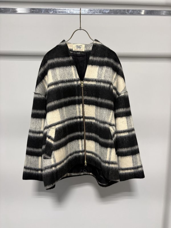 画像7:  期間限定/ご予約10倍ポイント   【7/23 LIVE●MargauxVintage】シャギージップコート（予約/10-11月） (7)