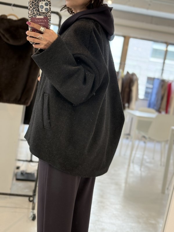 画像14:  期間限定/ご予約10倍ポイント   【7/23 LIVE●MargauxVintage】ダンボールニットモモンガフーディ（予約/9-10月） (14)
