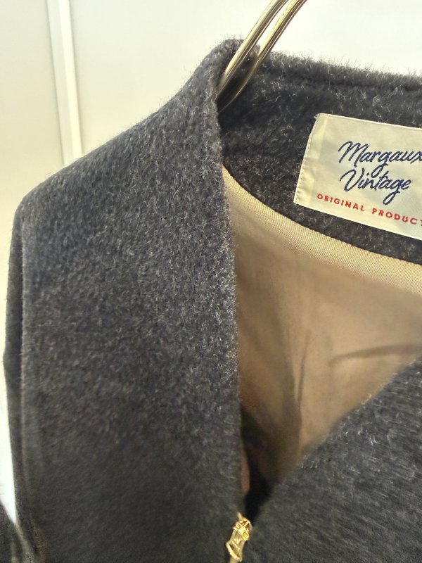 画像13:  期間限定/ご予約10倍ポイント   【7/23 LIVE●MargauxVintage】シャギージップコート（予約/10-11月） (13)