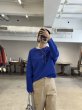 画像2:  期間限定/ご予約10倍ポイント    8/6（木）朝10時締切    【7/24  LIVE●LE MELANGE】圧縮ウールクルーネックプルオーバー（予約/11月） (2)