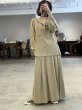 画像4:  期間限定/ご予約10倍ポイント   8/6（木）朝10時締切    【7/24  LIVE●LE MELANGE】シャツスカート（予約/10-11月） (4)