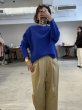 画像8:  期間限定/ご予約10倍ポイント    8/6（木）朝10時締切    【7/24  LIVE●LE MELANGE】圧縮ウールクルーネックプルオーバー（予約/11月） (8)