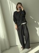 画像6:  期間限定/ご予約10倍ポイント    【8/6 LIVE】ヘリンボーンタックパンツ（予約/10-11月） (6)