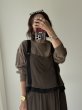 画像1:  メーカー在庫限り   8/10（月）朝10時締切    【8/8 LIVE】前後2WAY配色デザインビスチェ（メーカー確認後取り寄せ/8月） (1)