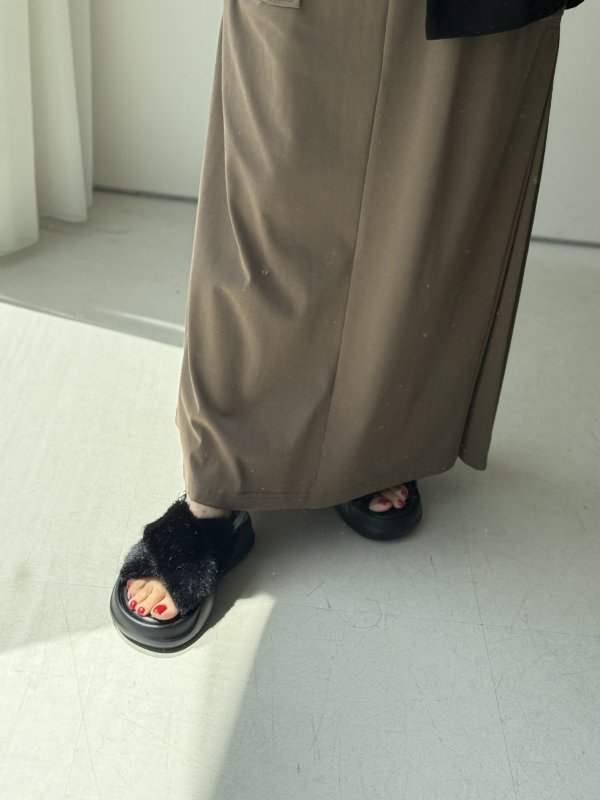 画像8:  期間限定/生産枠限り    【8/8 LIVE】まるで雲の上!?サンダルが！ファーサンダルに！（予約/9-10月） (8)