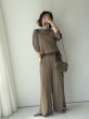 画像10:  メーカー在庫限り   8/10（月）朝10時締切    【8/8 LIVE】配色デザインワイドパンツ（メーカー確認後取り寄せ/8月） (10)