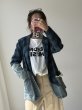 画像8:  期間限定/ご予約5倍ポイント   生産枠限り   ●デニムドッキングチェックジャケット（予約/10月） (8)