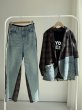 画像3:  期間限定/ご予約5倍ポイント   生産枠限り   ●デニムドッキングチェックジャケット（予約/10月） (3)