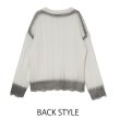 画像4:  期間限定/ご予約5倍ポイント   生産枠限り    【8/19展示会LIVE】グラデーションロゴニット（予約/10月） (4)