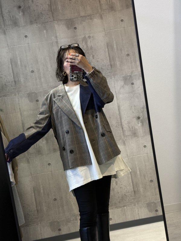 画像8:  期間限定/ご予約   生産枠限り    【8/19展示会LIVE】デニムドッキングチェックSETUP（予約/9-10月） (8)