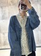 画像2:  期間限定/ご予約   生産枠限り    【8/19展示会LIVE】ノーカラーデニムシャツジャケット（予約/9-10月） (2)