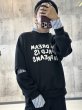 画像3:  期間限定/ご予約   生産枠限り    【8/19展示会LIVE】スリットスリーブロゴプルオーバー（予約/9-10月） (3)