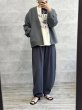 画像5:  メーカー在庫限り   メーカー確認後確保/お取り寄せ    【8/25 LIVE】秋さらさらタックボリュームパンツ（メーカー確認後取り寄せ/9月） (5)