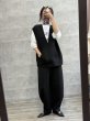 画像2:  生産枠限り   メーカー確認後確保    【8/25LIVEアイテム】ボンディング深Vベスト（セットアップ可能/予約/9月） (2)